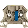 Borne de composant Weidmüller WDUL connexion à vis 4mm² 1kΩ TS35 beige 