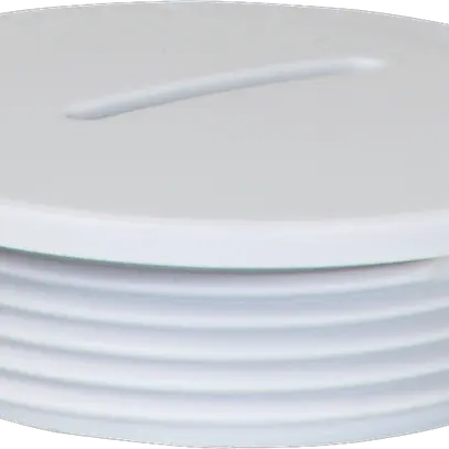 Bouchon avec rebord PS M32 gris clair 