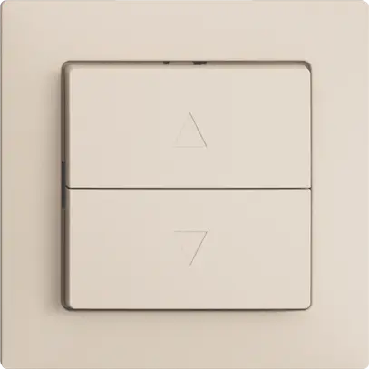 Pulsante per tapparella INC EDIZIOdue F crema 1 canale 