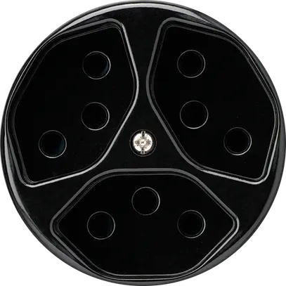 Insert pour prise ENC basico 3×type 13 noir 