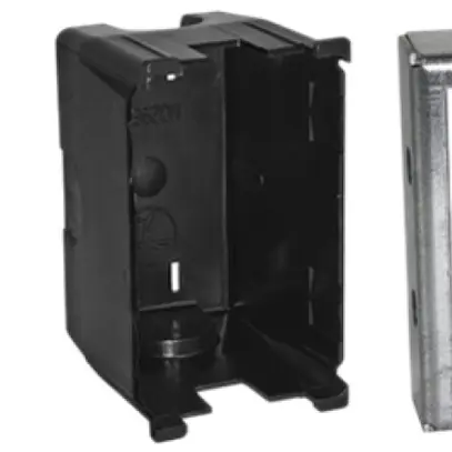 Presa FLF FH 1×T13, p.montaggio s.piastra media, c.telaio d.montaggio e scat.INC 