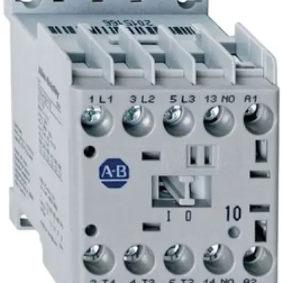 Contacteur INC AB 100-K12KJ10 (24VAC), 3L, 12A, contact auxiliaire 1F 