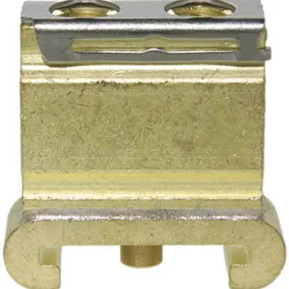 Morsetto di terra componibile Woertz 2.5…6mm² vite 2×1 profilo speciale 