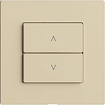 Stazione secondaria per interruttore tapparelle 1c/2t WLAN Edue Wiser vanille 