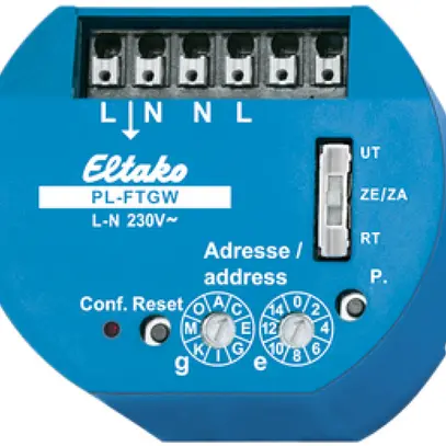 Powerline poussoir RF Gateway Demelectric Elatko PL-FTGW 