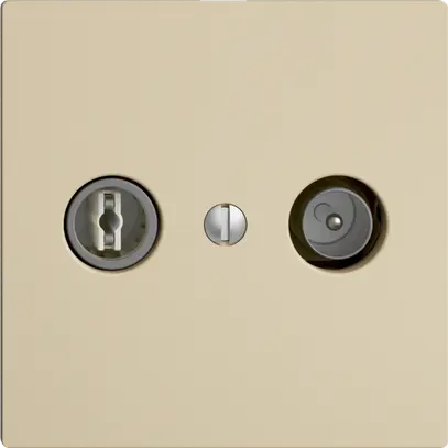 UP-TV-R-Dose EDIZIOdue 11dB vanille Breitbanddose 5…2000MHz, F 