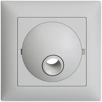 Kit frontale INC EDIZIOdue grigio chiaro 88×88mm per scatola di raccord 