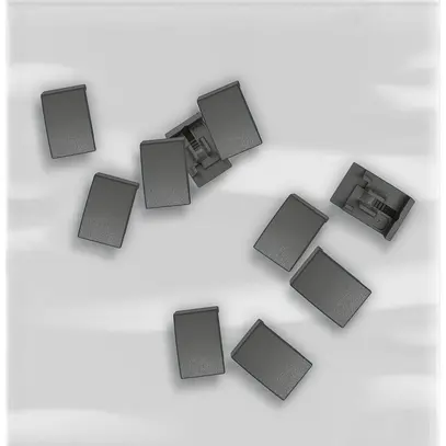 Elemento laterale EDIZIO.liv SNAPFIX® p.KNX UNI&zeptrion 10 pezzi senza LED grs 