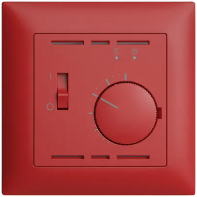 Termostato ambiente INC EDIZIOdue berry con sonda et cavo 