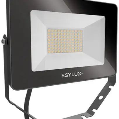 Projecteur LED ESYLUX OFL BASIC, 30W 4000K 3000lm 200×32×135mm IP65, noir 