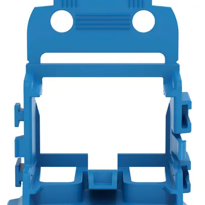 Adaptateur de fixation WAGO a.décharge de traction p.10×4mm² DIN35 bl 