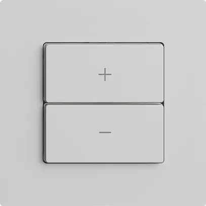 Stazione secondaria per dimmer 1c/2t WLAN Edue Wiser grigio chiaro 