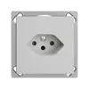 Prise INC EDIZIOdue T13 gris clair 