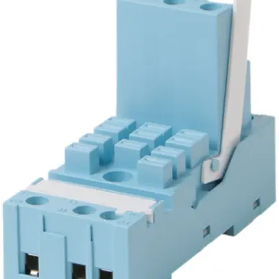 Socle à ficher ComatReleco S5-M, 11 pôles, pour relais C5 