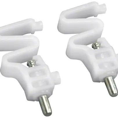 Cerniera Hager volta cerniera interna 115° materiale sintetico 2 pezzi 