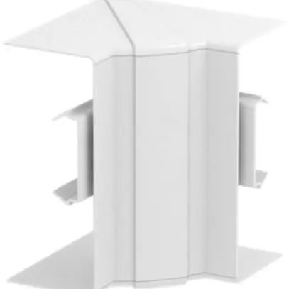 Angle intérieur Bettermann GKH variable 70×170mm sans halogènes blanc pur 