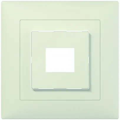 Kit frontal ENC ABB SIDUS blanc pour thermostat d'amb.free@home 