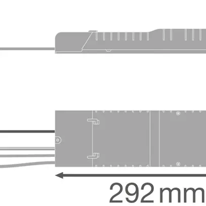 Boîte d'éclairage de sécurité LDV EM Conversion Box, 3h 