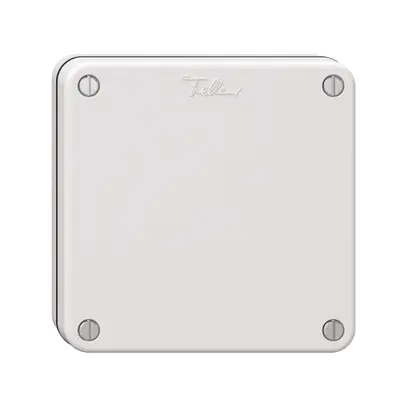 Copertura cieca NUP NEVO, profondità 3 mm, bianco 