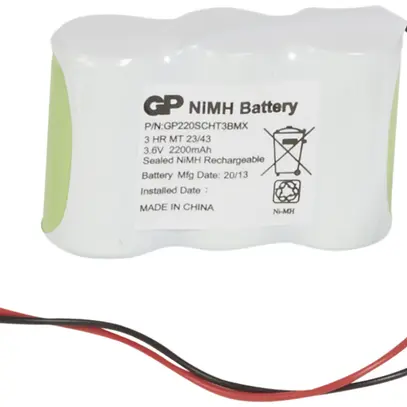 Akku NiMH 2×3.6V/2.2Ah zu Notleuchte LEG U34LED (1h 450lm/3h 200lm) 