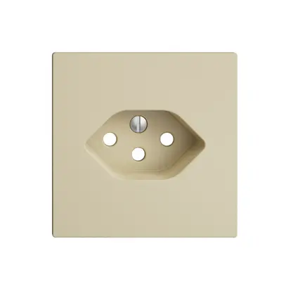 Plaque frontale EDIZIOdue T13 vanille avec shutter 