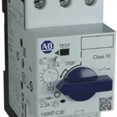 Disjoncteur de puissance AMD AB 140MT-C3E-B16 (1…1.6A), Inom=22A, Icu=100kA 