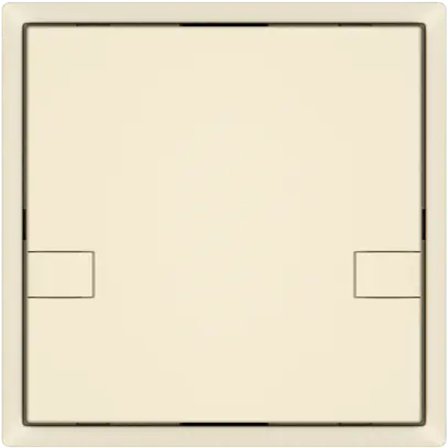 Poussoir KNX RGB EDIZIO.liv SNAPFIX® capteur temp.s.LED 1× comm.2T cr 