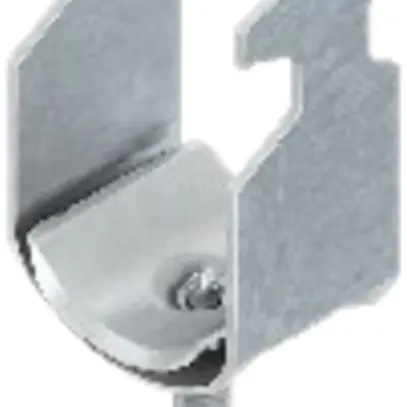 Bride de fixation pied marteau Niedax, pour 1 câble, Ø 22…30 mm, zingué au feu 