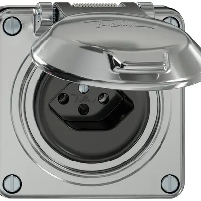 Presa INC ELEMENT SNAPFIX® 1×tipo 13 10A 250V con coperchio IP20 all 