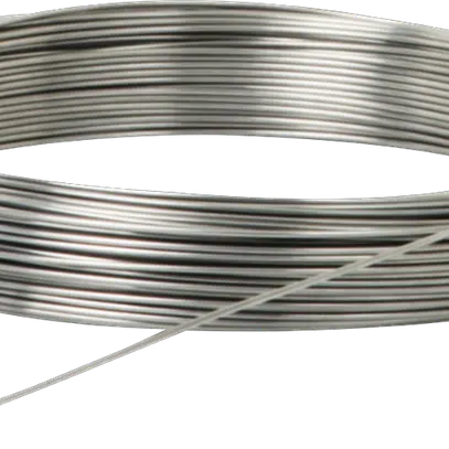 Filo di tiraggio Allchemet acciaio corde di pianoforte, nudo, Ø1.5mm, rotolo 1kg 