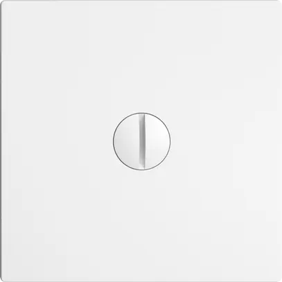 Blindabdeckung EDIZIOdue weiss 60×60mm 