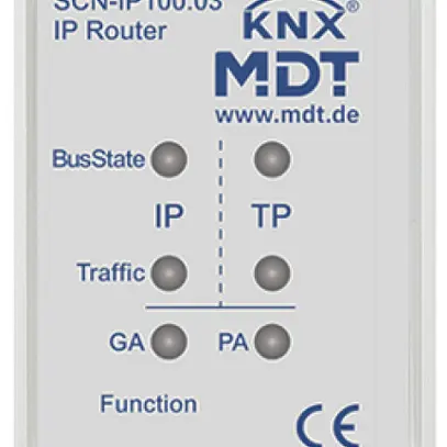 Routeur KNX/IP AMD MDT SCN-IP100.03 Ethernet 30VDC 2UM 