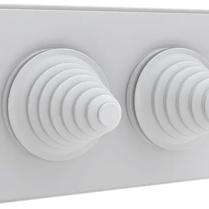 Placca d'entrata cavi Schneider Electric Prisma XS con pressacavi 2×14…68mm 