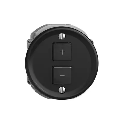 Commande pour variateur 1K/2T Sdue Wiser noir 