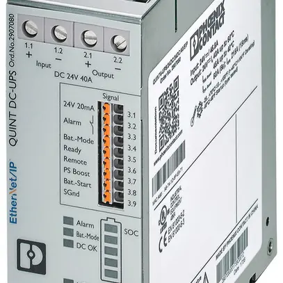 Appareillage ASI PX QUINT4-UPS/24DC/24DC/40/EIP Modbus IN 24VDC OUT 24VDC/40A 