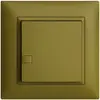 Poussoir ENC KNX 1× EDIZIOdue olive RGB sans LED 