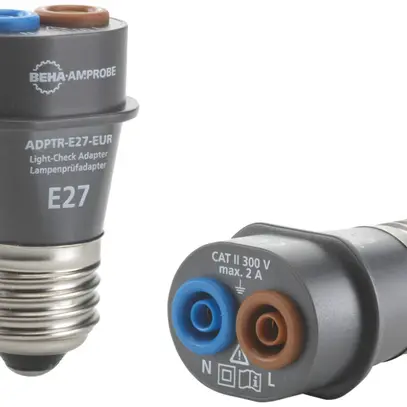 Adattatore per controllo della lampada Fluke E27 