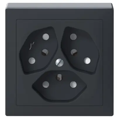 Presa AP SIDUS 3×T13/1 antracite 