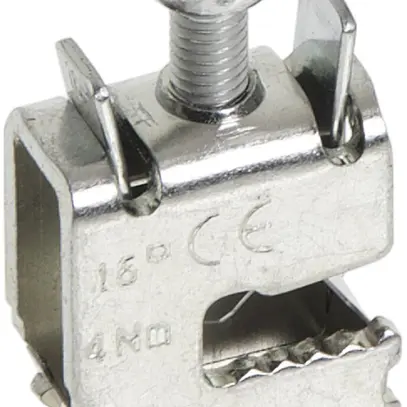 Borne de raccordement Hager épaisseur de rail 5mm section de câble 1.5…16mm² 