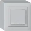 Lampada AP kallysto LED-ro/vt 230V grigio chiaro 