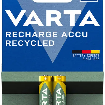 Accu VARTA HR03/AAA recyclé 0.8Ah, blister à 2 pièces 