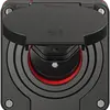 Presa NEVO N.CO 1×T23, IP55 secondo SN 441011, c.guarnizione rossa, nero 