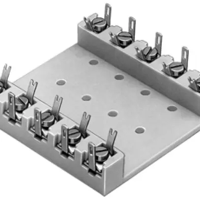 Morsettiera EAO 02 10 poli 0.25…0.5mm² 1A 250V grigio 