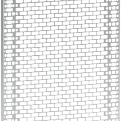 Plaque de montage Legrand perforée pour armoire 600×800mm, zing. 