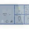 Écran tactile KNX ENC MDT BE-GTS06TW.01S 6" verre blanc 