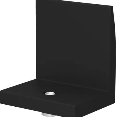 K2 Butée d'extrémité pour InsertionRail anodisé noir 