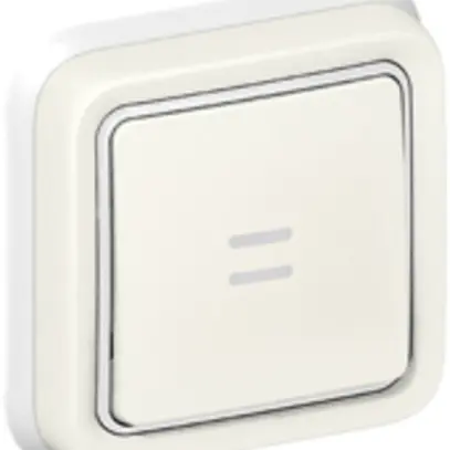 Interruttore a bilico lum. INC PLEXO 3/1L bianco controllo 