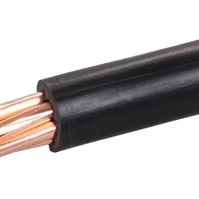 Corde d'installation T 25mm² noir Eca 