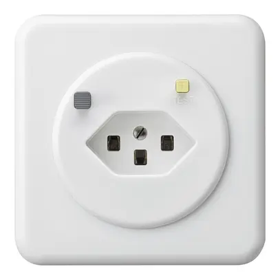 Prise ENC basico C T23 FI 30mA blanc 