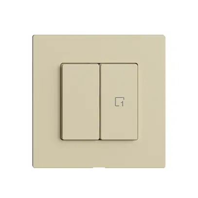 Comando per interruttore 1c scena/2t WLAN Edue Wiser vanille 